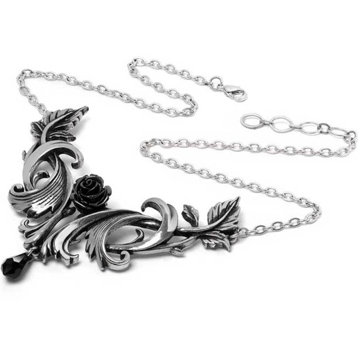 Baroque Rose Necklace