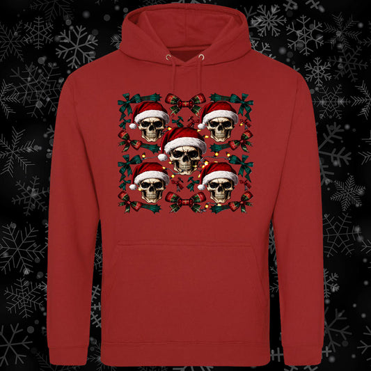 Christmas Skulls Hoodie
