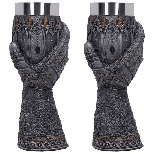 Lion Heart Gauntlet Goblet - Set of 2