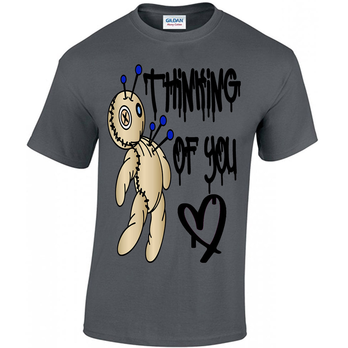 Thinking Of You Voodoo Doll T-shirt