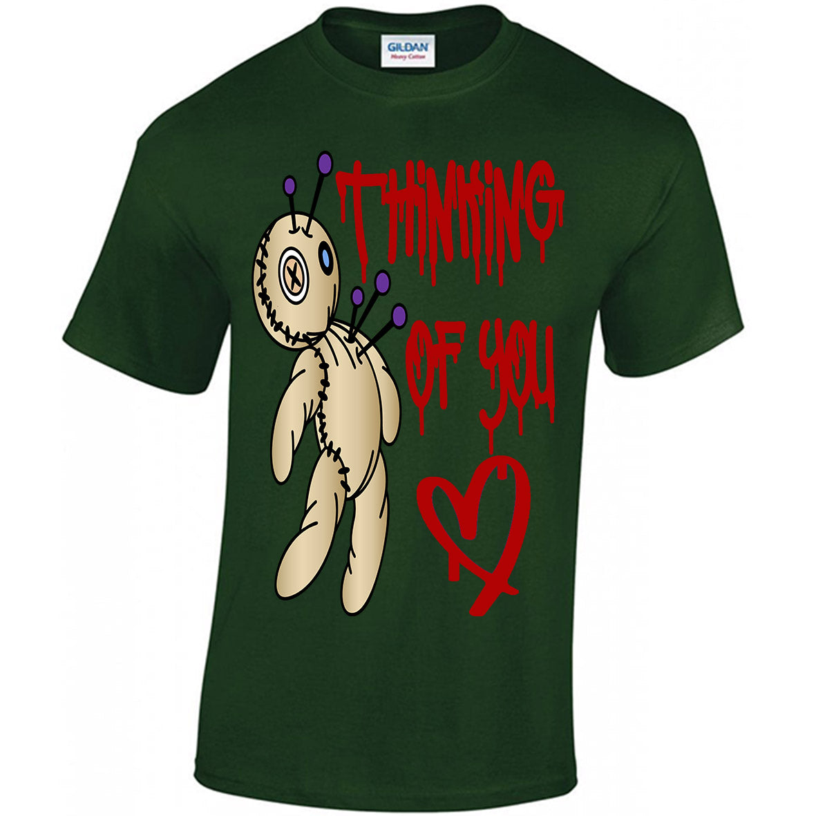 Thinking Of You Voodoo Doll T-shirt