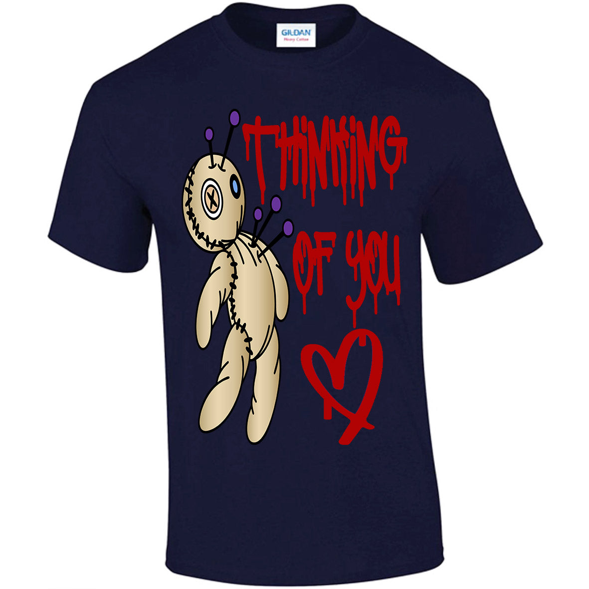 Thinking Of You Voodoo Doll T-shirt