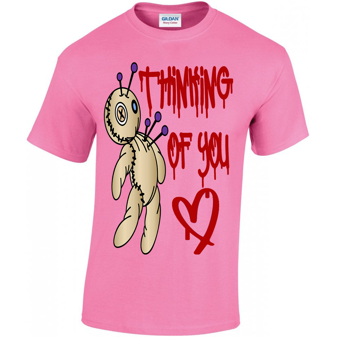 Thinking Of You Voodoo Doll T-shirt