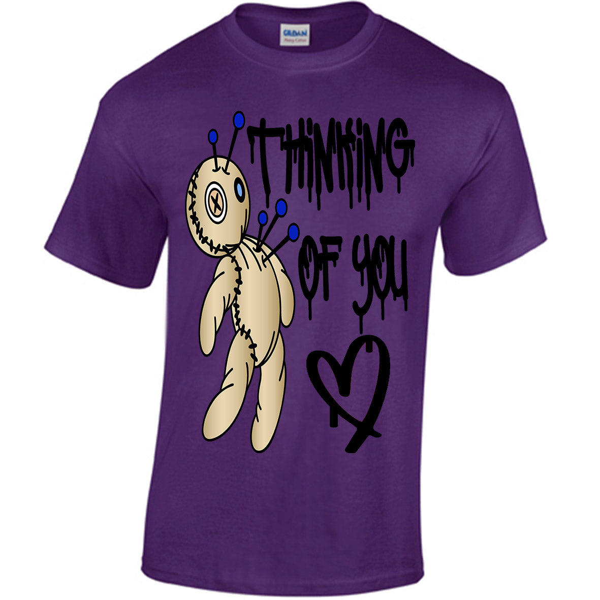 Thinking Of You Voodoo Doll T-shirt