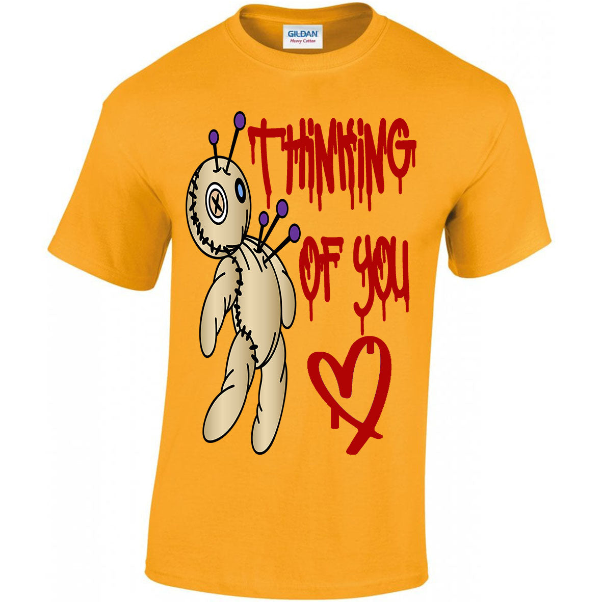 Thinking Of You Voodoo Doll T-shirt