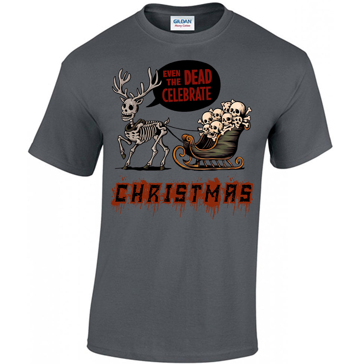 Even The Dead Celebrate Christmas T-shirt