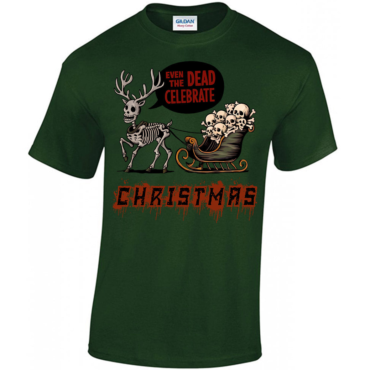 Even The Dead Celebrate Christmas T-shirt