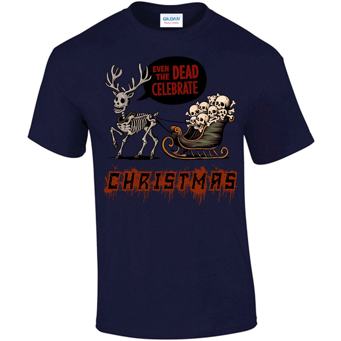 Even The Dead Celebrate Christmas T-shirt