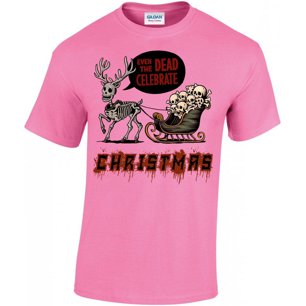 Even The Dead Celebrate Christmas T-shirt