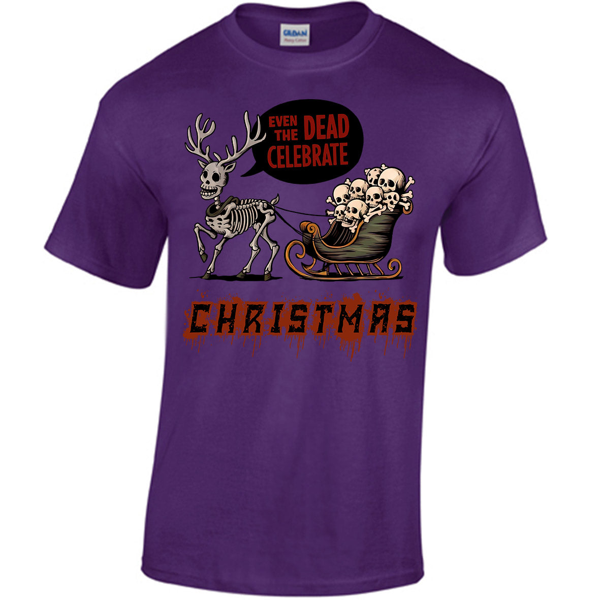 Even The Dead Celebrate Christmas T-shirt