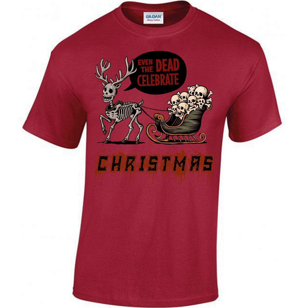 Even The Dead Celebrate Christmas T-shirt