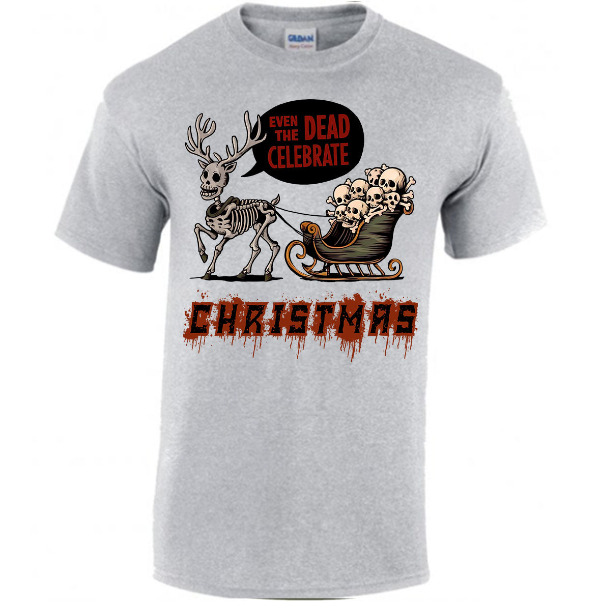 Even The Dead Celebrate Christmas T-shirt