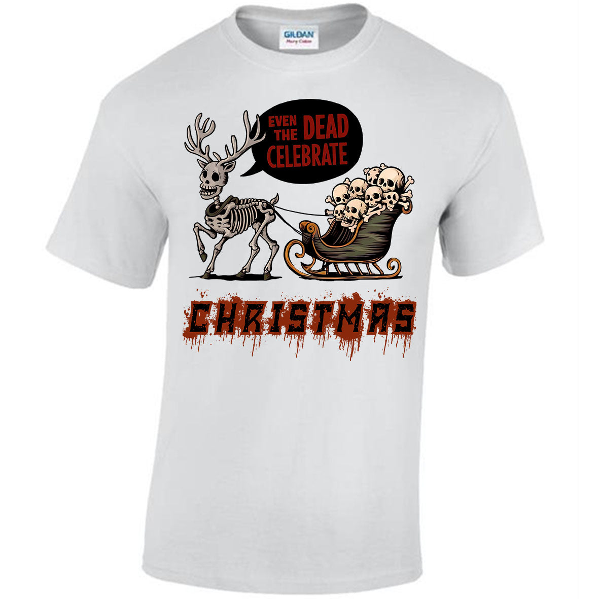 Even The Dead Celebrate Christmas T-shirt