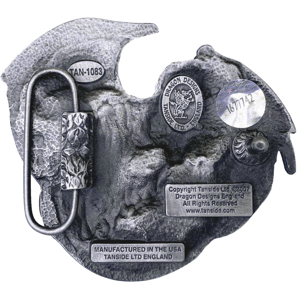 Senga Dragon Belt Buckle