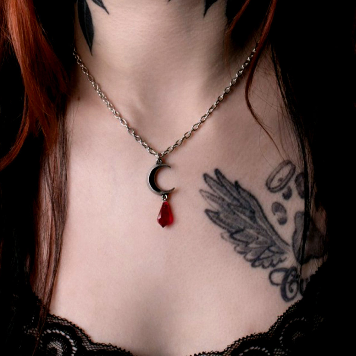 Tears Of The Moon Pendant (Red)