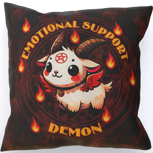 Emotional Support Demon, Double-Sided Cushion