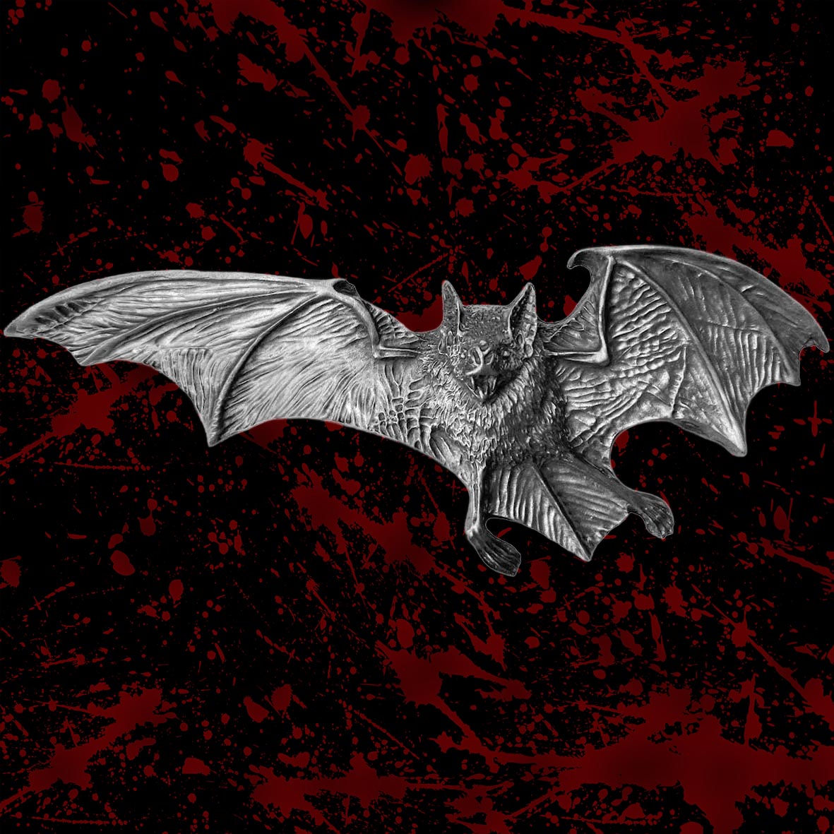 Flying Bat Belt Buckle