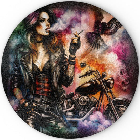Sexy Bad Girl Glass Chopping Board