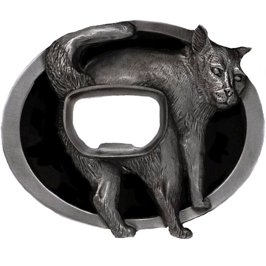 Cat Arse Bottle Opener Belt Buckle