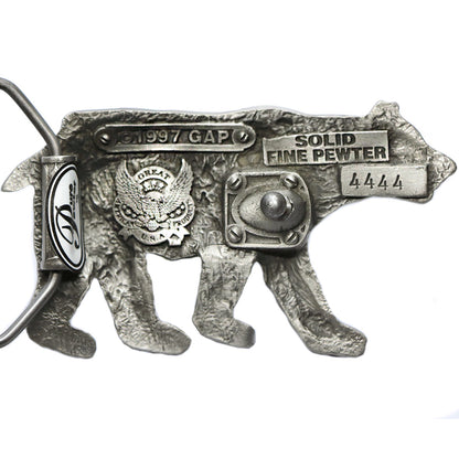 Cyborg Bear Belt Buckle