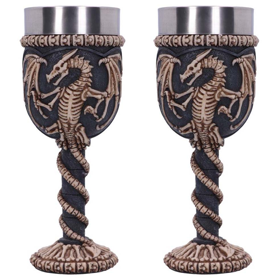 Dragon Remains Goblet - Set of 2