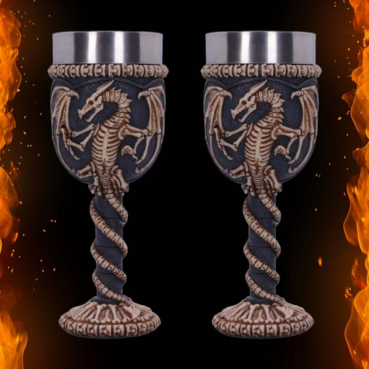 Dragon Remains Goblet - Set of 2