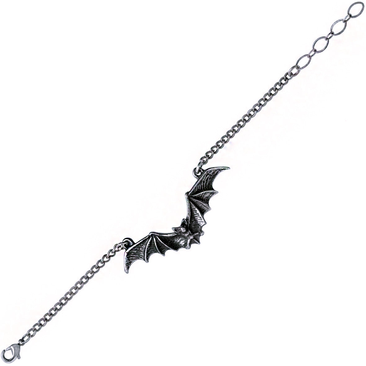 Gothic Flying Bat Bracelet