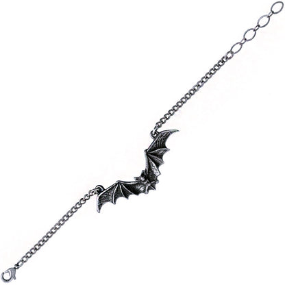 Gothic Flying Bat Bracelet
