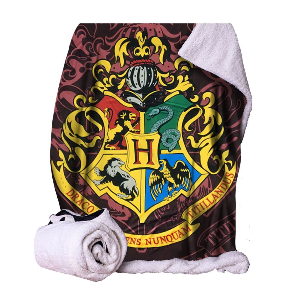 Hogwarts School Crest Blanket