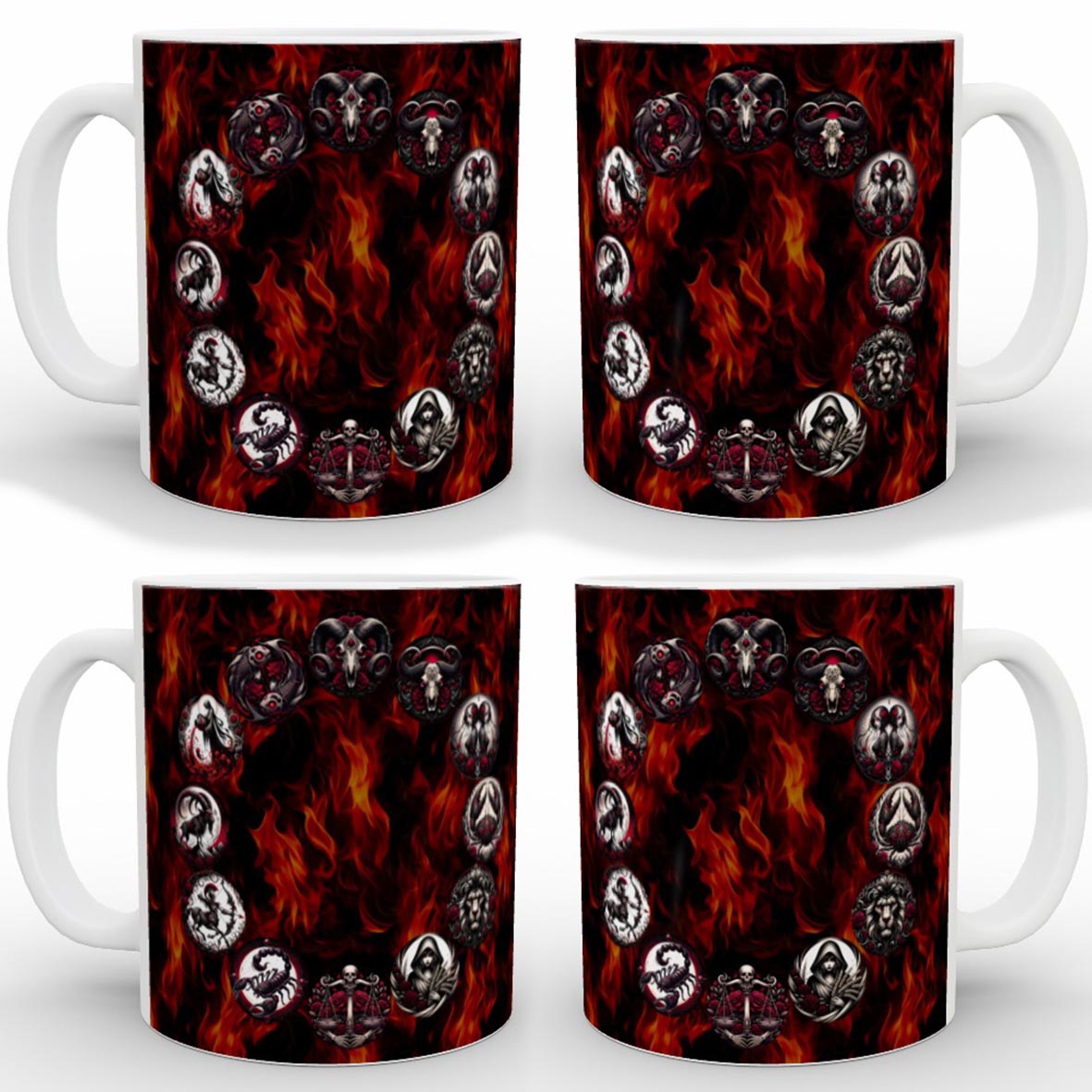 Hell's Zodiac - Mug Set