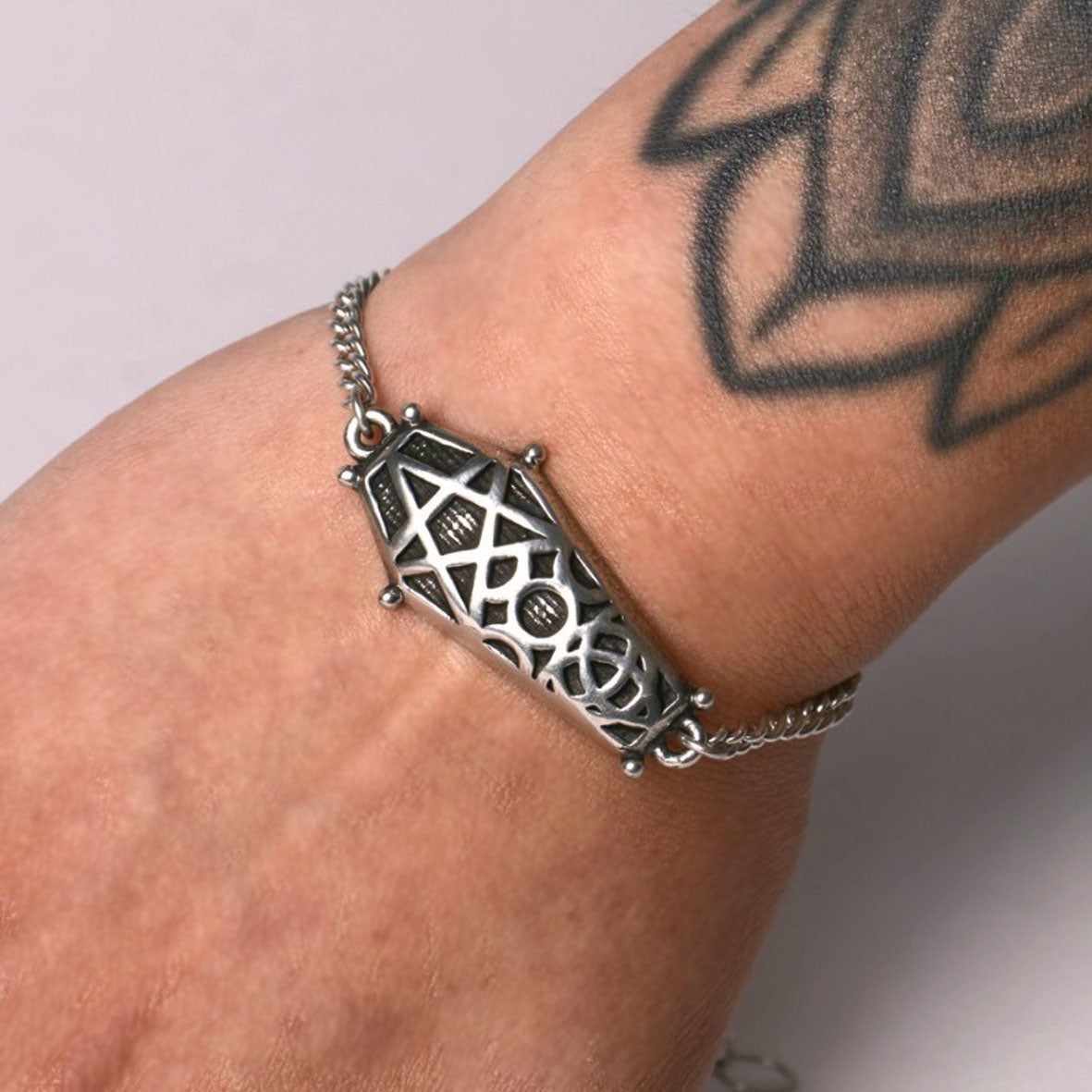 Hex Coffin Bracelet