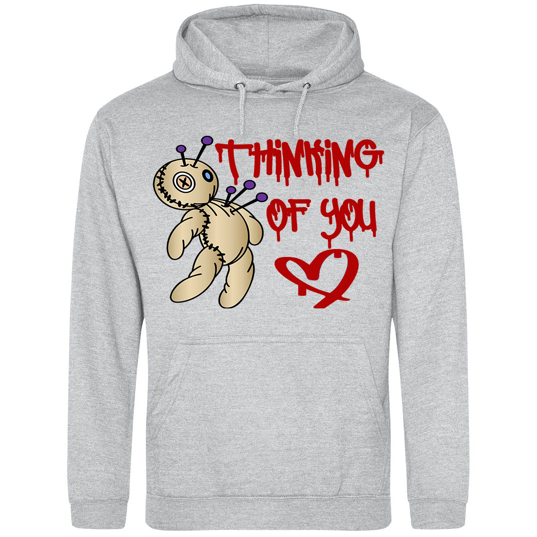 Thinking Of You Voodoo Doll Hoodie