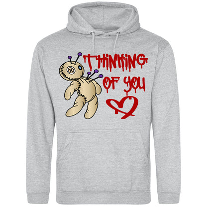 Thinking Of You Voodoo Doll Hoodie