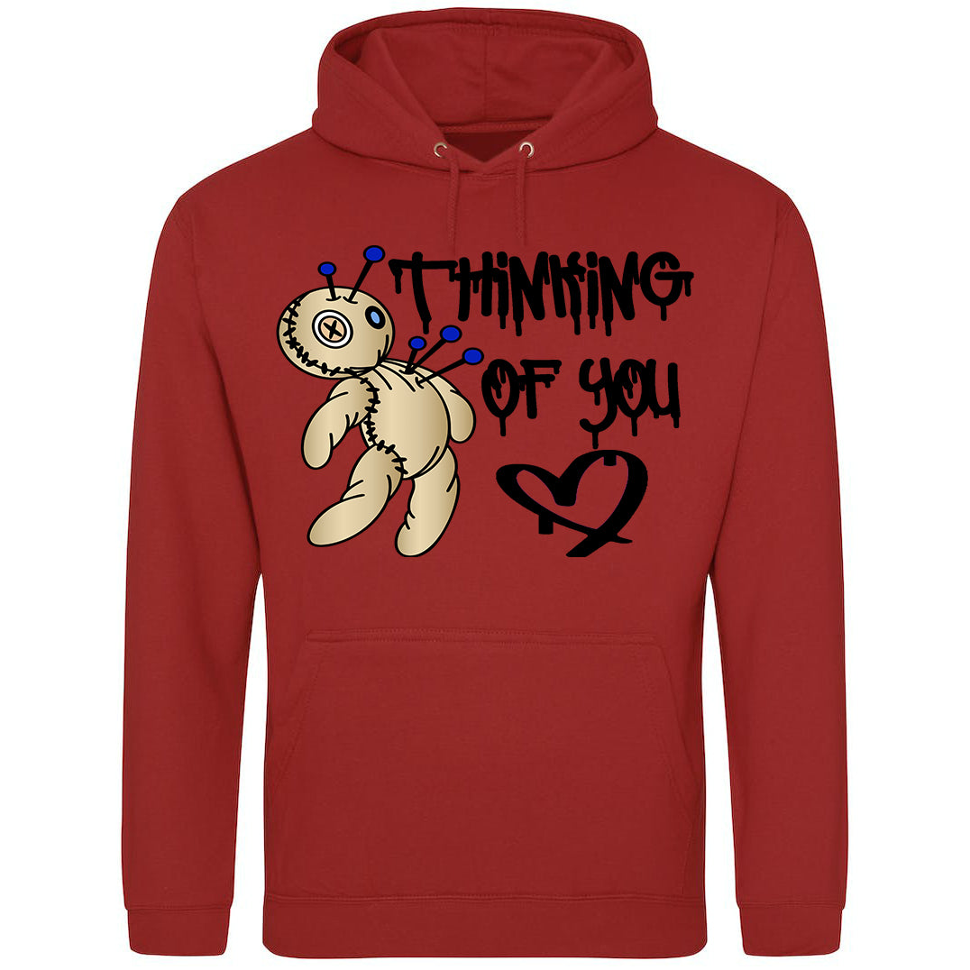 Thinking Of You Voodoo Doll Hoodie