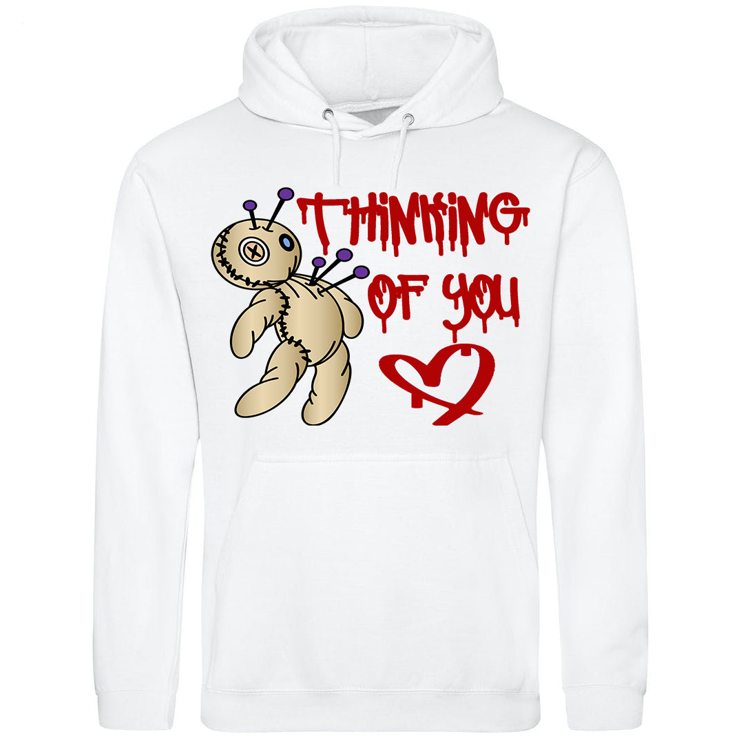 Thinking Of You Voodoo Doll Hoodie