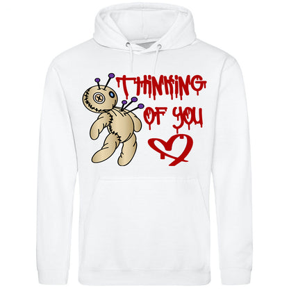 Thinking Of You Voodoo Doll Hoodie