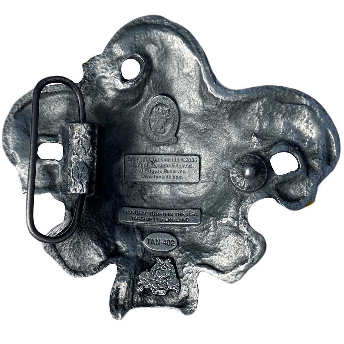 Large Jester Skull Belt Buckle