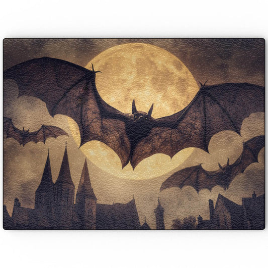 Night Flight Glass Chopping Board
