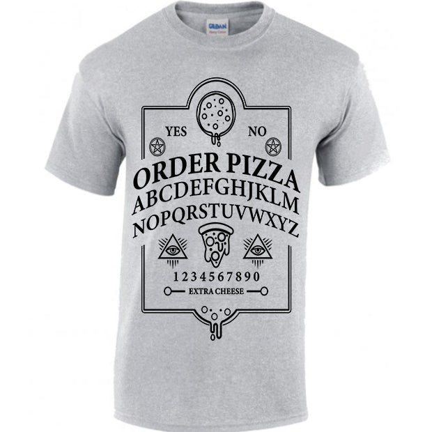 Ouija Pizza Order T-shirt