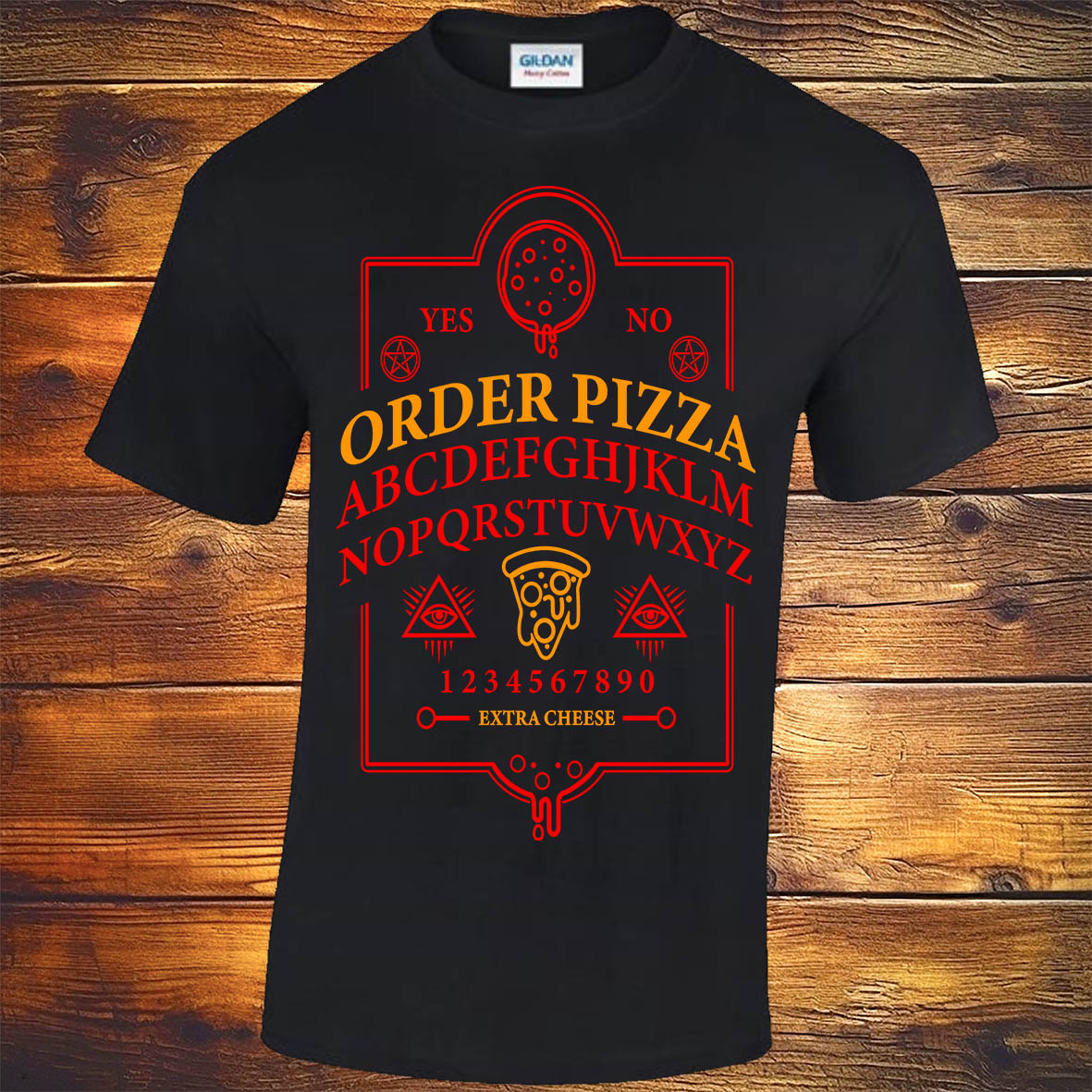 Ouija Pizza Order T-shirt