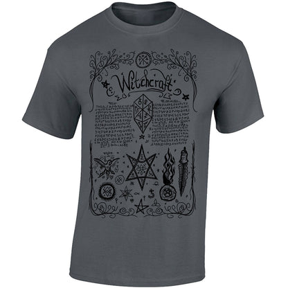Book Of Shadows incantation II T-shirt (Dark Grey)