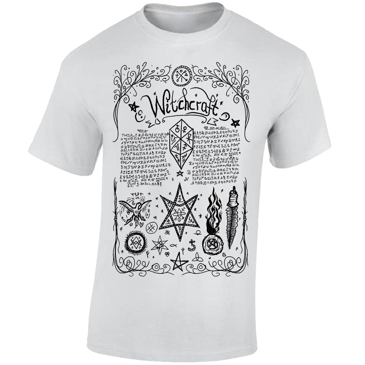 Book Of Shadows incantation II T-shirt (White)
