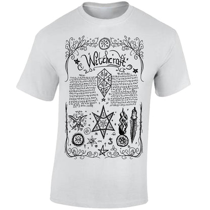 Book Of Shadows incantation II T-shirt (White)