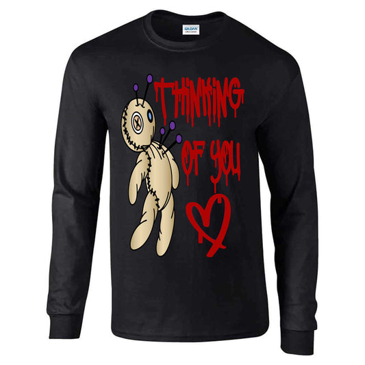 Thinking Of You Voodoo Doll - Long Sleeve T-shirt