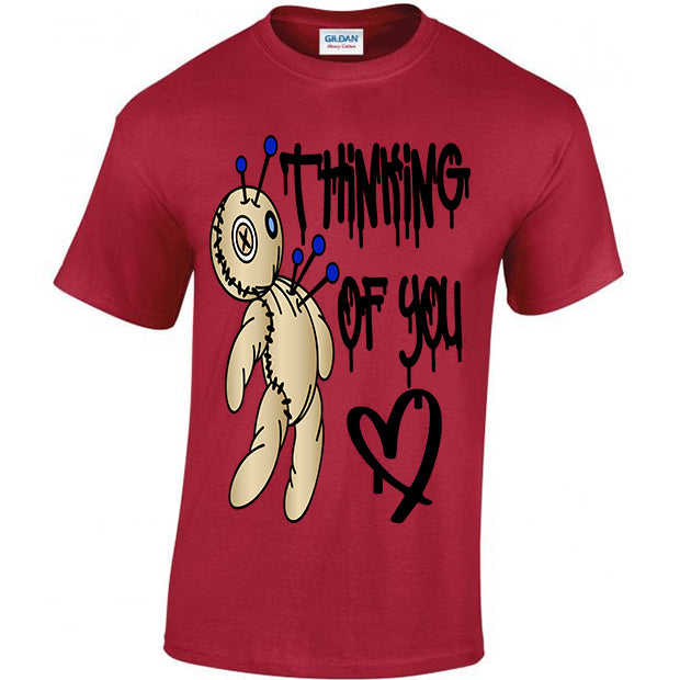 Thinking Of You Voodoo Doll T-shirt