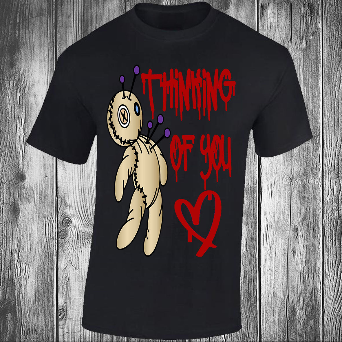 Think Of You Voodoo Doll T-shirt