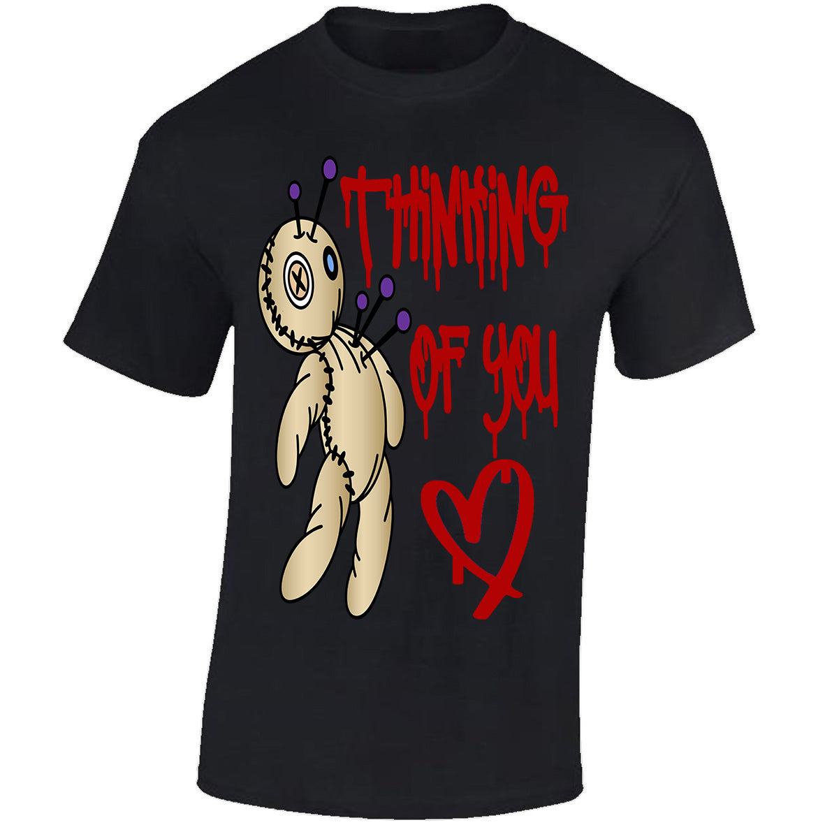 Think Of You Voodoo Doll T-shirt