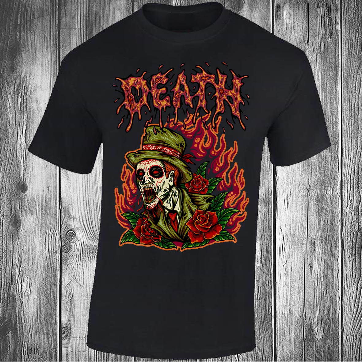 Well Dressed Death Zombie T-shirt