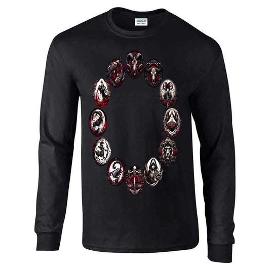 Hell's Zodiac - Long Sleeve T-shirt