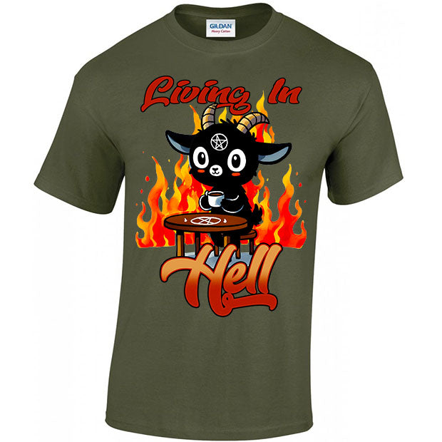 Living In Hell T-shirt